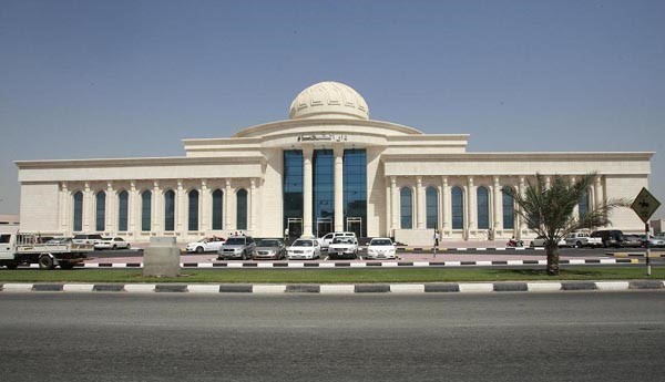 Ajman Court building — legal typing services opposite Ajman Court